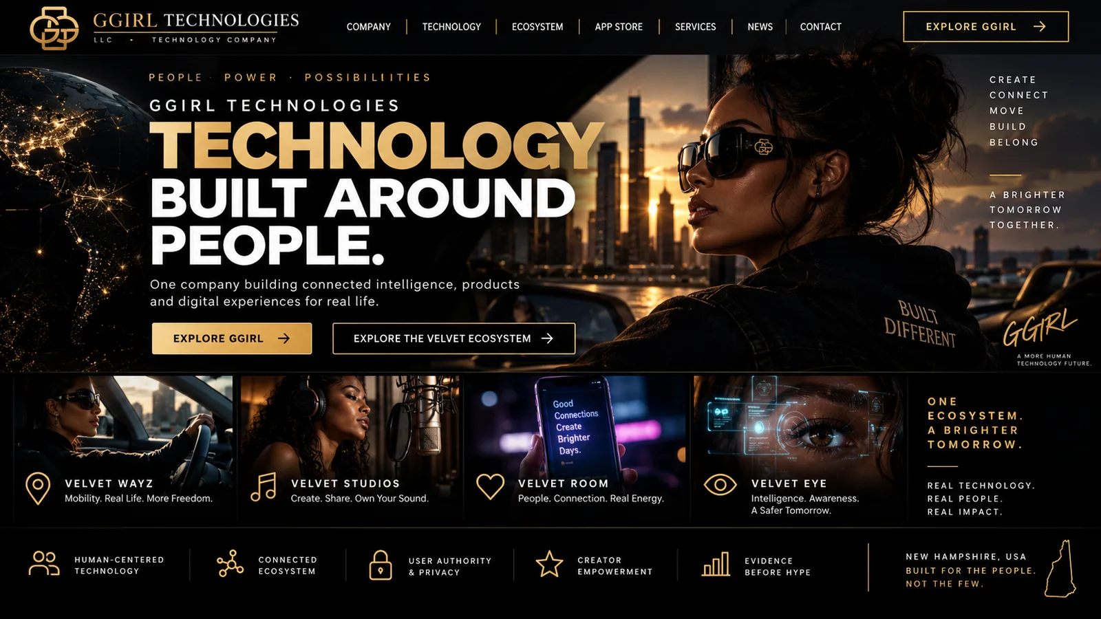 GGIRL Technologies corporate technology campaign