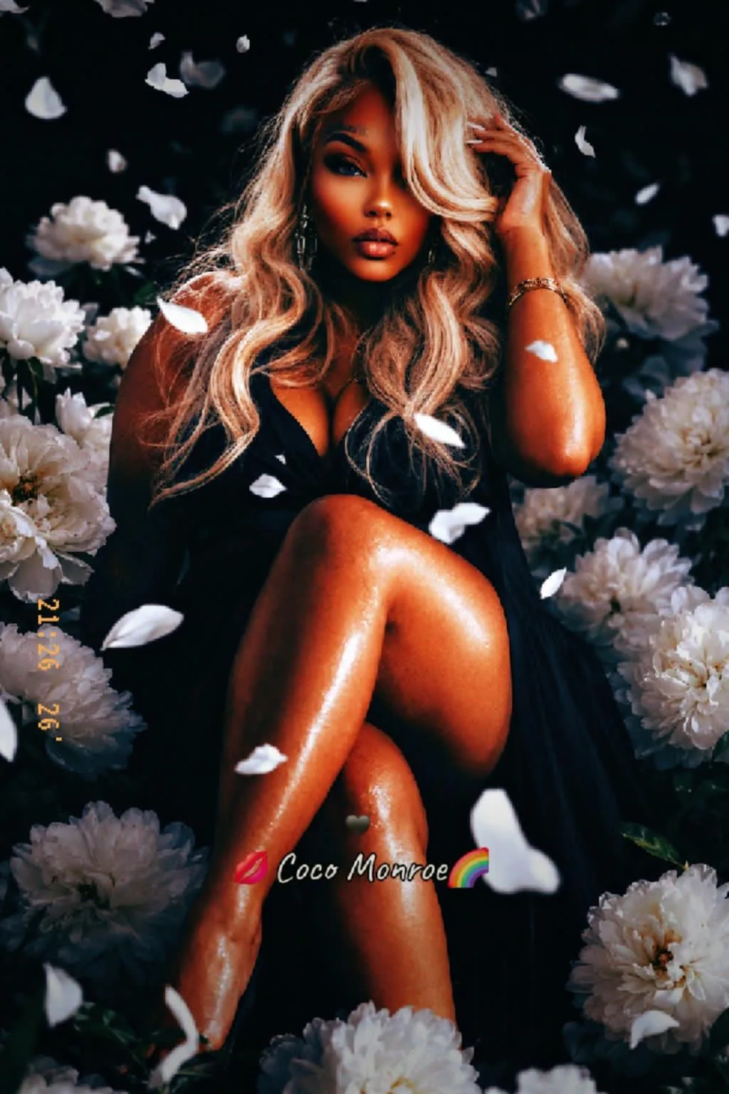 Coco Dior Monroe official HER campaign portrait two
